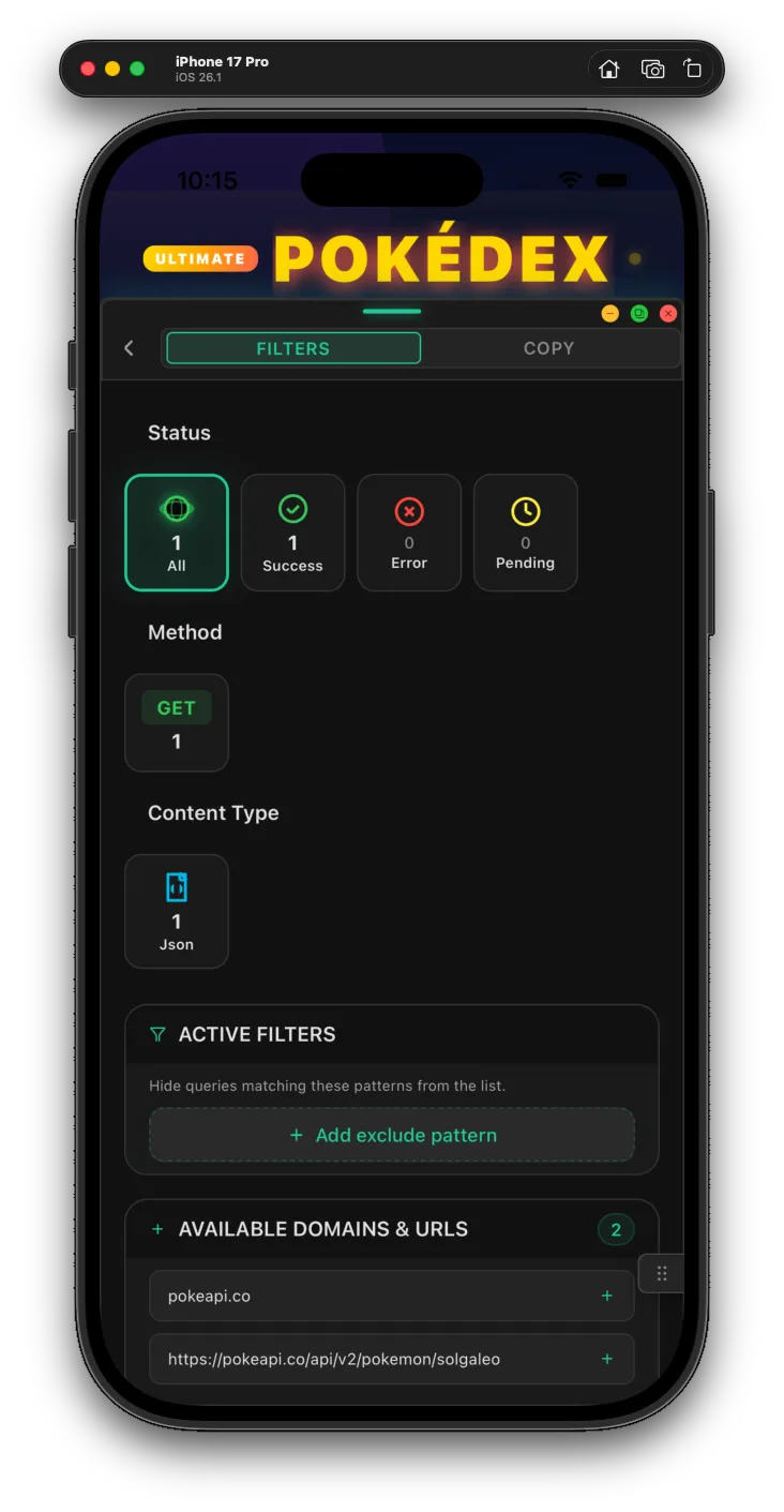 Network filters